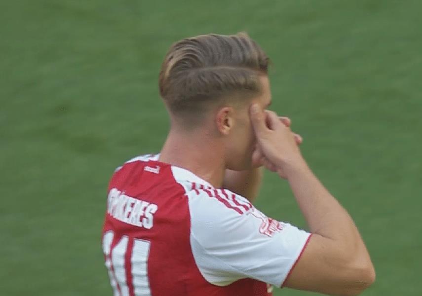 cn, 破门, 为阿森纳首