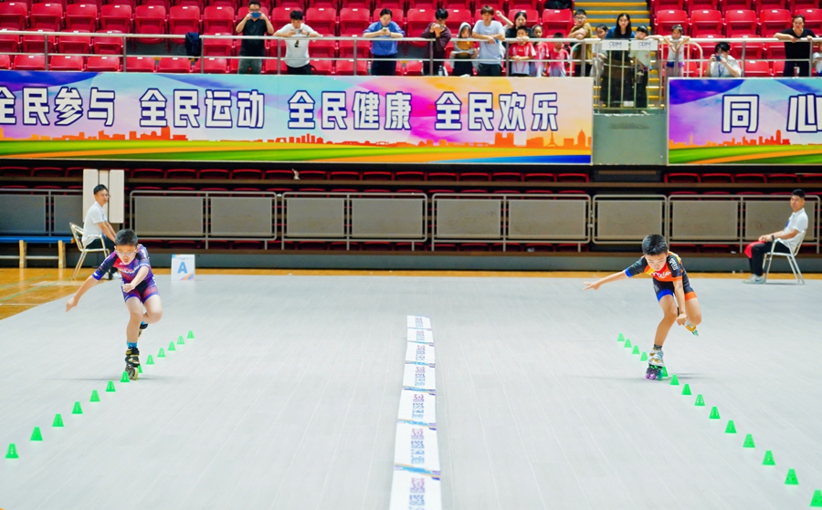 选拔赛一体, 参与, 南翔古猗园